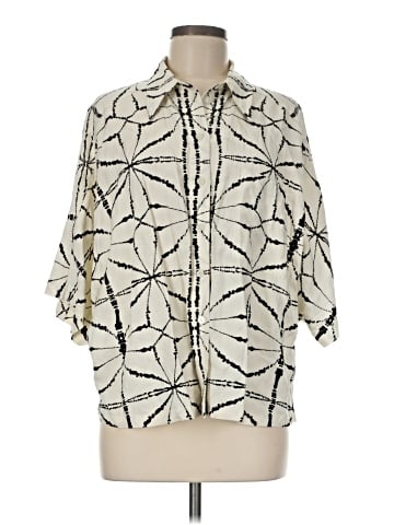 & Other Stories 3/4 Sleeve Button-Down Shirt (view 1)