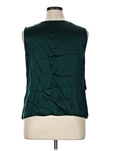 Talbots Sleeveless Silk Top (view 2)