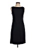 Theory 100% Polyester Solid Black Cocktail Dress Size 4 - photo 1