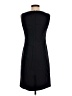 Theory 100% Polyester Solid Black Cocktail Dress Size 4 - photo 2