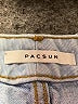 PacSun Color Block Blue Denim Shorts Size 28 waist - photo 3