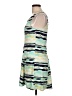 Mudd Stripes Green Casual Dress Size L - photo 5
