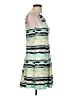 Mudd Stripes Green Casual Dress Size L - photo 4