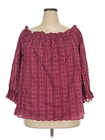 Lane Bryant 3/4 Sleeve Blouse (view 1)