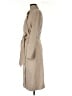 J. McLaughlin Solid Tan Wool Coat Size M - photo 5