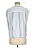 Splendid Blue Sleeveless Blouse Size M - photo 2