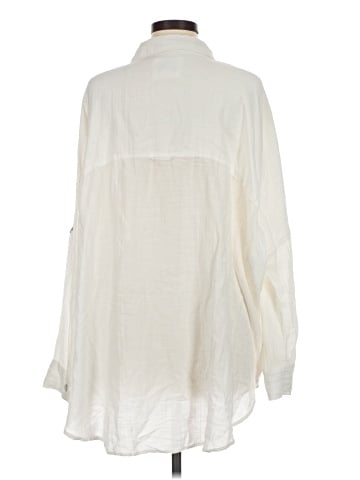 American Eagle Outfitters Long Sleeve Button-Down Shirt (view 2)