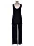 Tiana B. Solid Black Jumpsuit Size S - photo 2