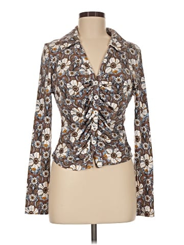 Maeve by Anthropologie Long Sleeve Blouse (view 1)