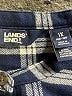 Lands' End Blue Long Sleeve Blouse Size 1X - photo 7