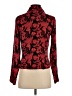 Mossimo 100% Silk Red Long Sleeve Silk Top Size S - photo 2