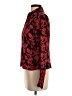 Mossimo 100% Silk Red Long Sleeve Silk Top Size S - photo 5