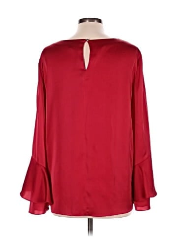 Tahari by ASL Long Sleeve Blouse (view 2)