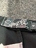 Sympli Solid Black Active Pants Size 4 - photo 7