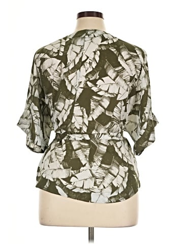 Worthington Short Sleeve Blouse (view 2)