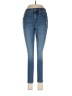 Express Solid Blue Jeans Size 6 - photo 1