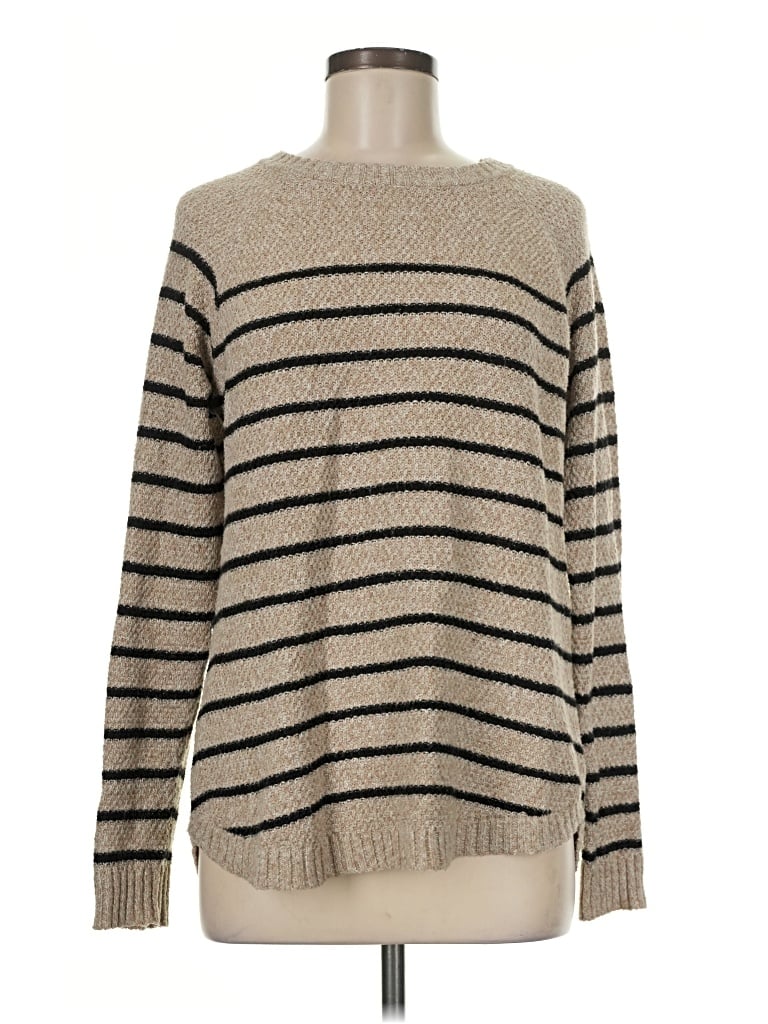 Pre-owned Pink Clover Pullover Sweater In Tan