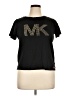 MICHAEL Michael Kors Black Short Sleeve Top Size XL - photo 1