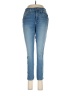 Express Solid Blue Jeans Size 6 - photo 1