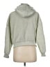 Unbranded 100% Polyester Gray Zip Up Hoodie Size M - photo 2