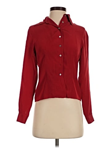 Petite Sophisticate Long Sleeve Blouse (view 1)
