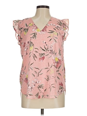 Ann Taylor LOFT Short Sleeve Blouse (view 1)
