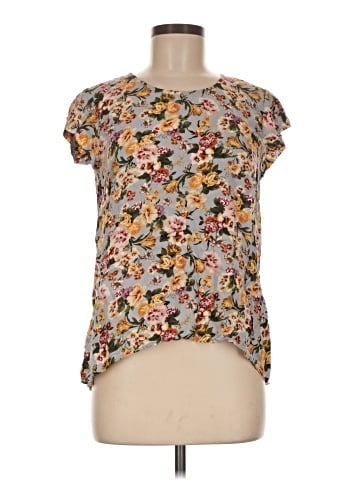 Saint Tropez West Short Sleeve Blouse (view 1)