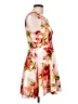 Assorted Brands Floral Red Cocktail Dress Size L - photo 4