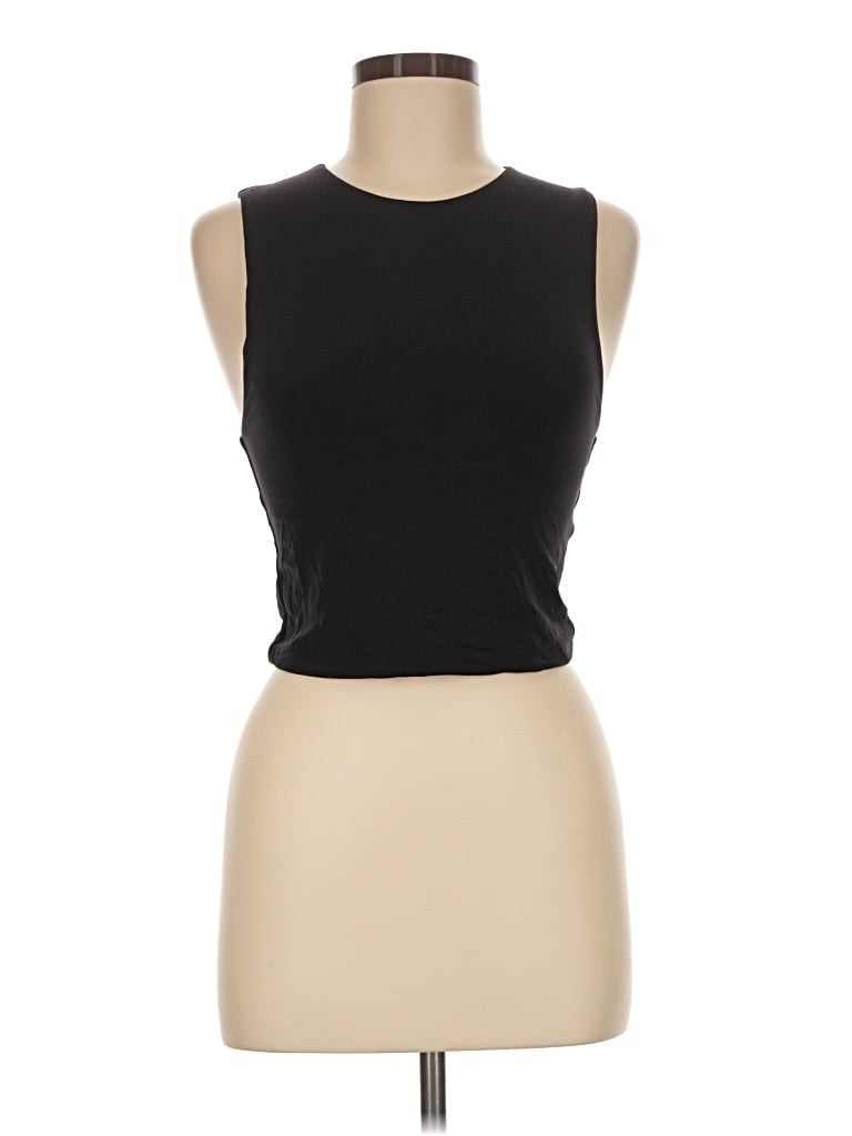 Pre-owned Babaton Sleeveless T-shirt In Black