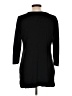 Karen Scott 100% Cotton Black Pullover Sweater Size L - photo 2