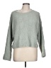 Alya 100% Polyester Solid Green Pullover Sweater Size L - photo 1