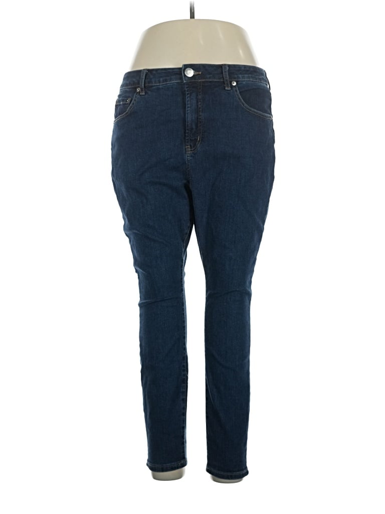 Pre-owned Eloquii Jeans In Blue