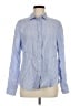 J.Crew 100% Linen Blue Long Sleeve Button-Down Shirt Size 6 - photo 1
