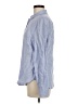 J.Crew 100% Linen Blue Long Sleeve Button-Down Shirt Size 6 - photo 5