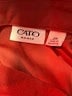 Cato Red Jacket Size 20 - photo 6