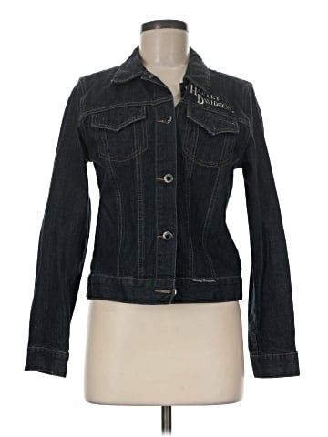 Harley Davidson Denim Jacket (view 1)