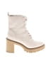 Unbranded Ivory Ankle Boots Size 7 1/2 - photo 1