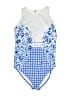 Lands' End Blue Bodysuit Size 20W - photo 1