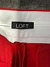Ann Taylor LOFT Solid Red Casual Pants Size 12 - photo 7