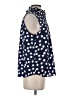 J.Crew 100% Polyester Blue Sleeveless Blouse Size S - photo 4