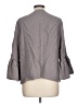 Luii Gray 3/4 Sleeve Blouse Size L - photo 2