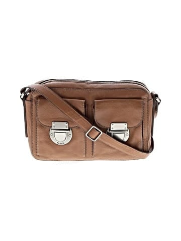 Fossil Leather Crossbody Bag (view 1)