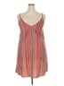 Unbranded 100% Polyester Stripes Red Casual Dress Size XXL - photo 2