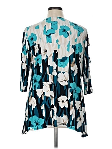 JM Collection 3/4 Sleeve Blouse (view 2)