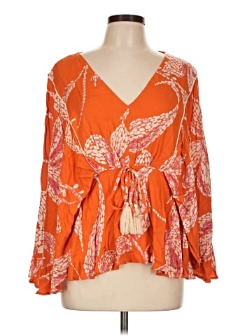 Maurices 3/4 Sleeve Blouse (view 1)