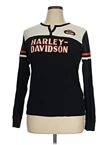 Harley Davidson Long Sleeve Polo (view 1)