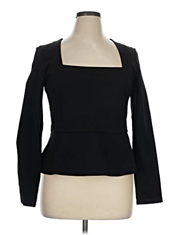 BCBGMAXAZRIA Long Sleeve Top (view 1)
