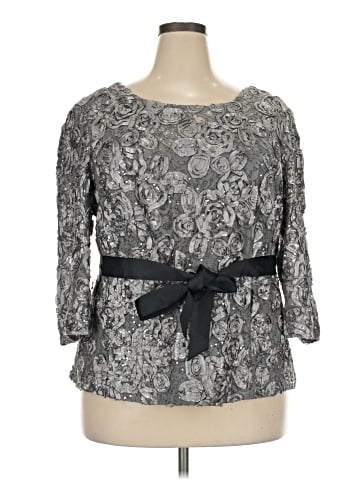 Alex Evenings 3/4 Sleeve Blouse (view 1)