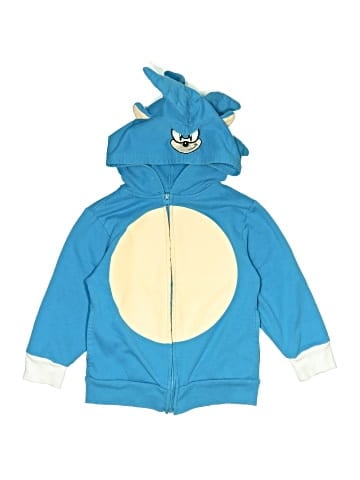 Sonic The Hedgehog Zip Up Hoodie (view 1)