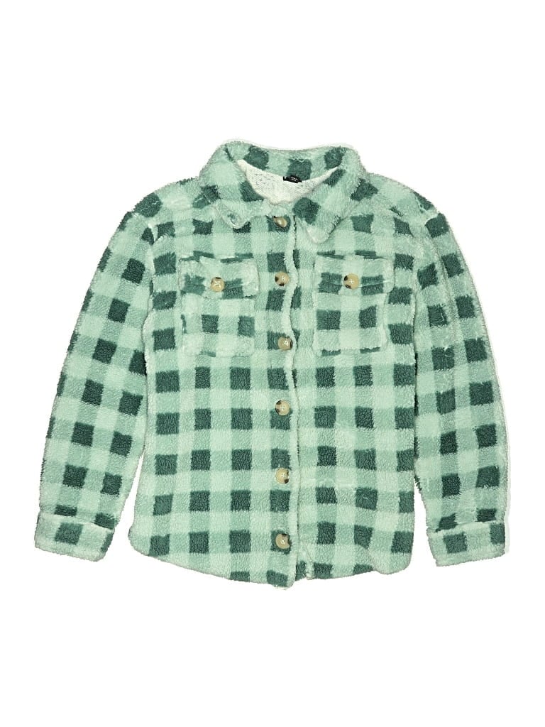 Pre-owned Art Class Kids' Fleece Jacket In Green